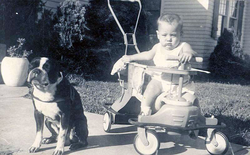 Ken on his Quadcycle