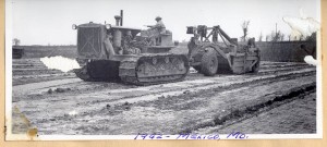 Mexico, MO, road construction 1942