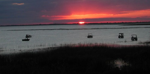 Sunset on the Lake Okeechobee Scenic Trail