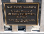 Murray Horowitze memorial at Palm Beach Inlet