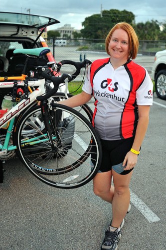 Laura Friedman Before Her First Century Ride