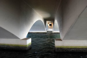 Underneath the Royal Park Bridge to Palm Beach