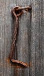 Rusty door hook