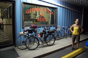 Gizmo's Pizza and Subs near Okeechobee, FL, just off the Lake Okeechobee Scenic Trail