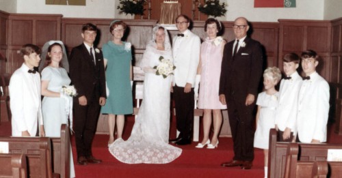 Steinhoff and Perry Families at Ken & Lila wedding