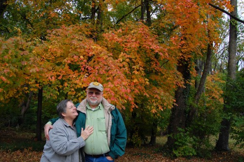 Ken & Lila Steinhoff in Cape Girardeau, MO, Oct. 2008