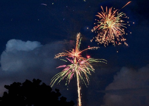 Fireworks in Okeechobee