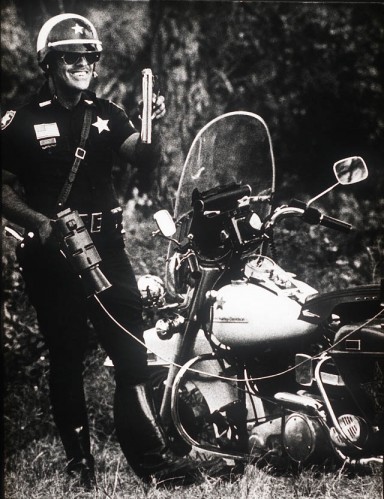 Motorcycle cop