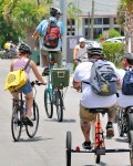 Tall Bike with Cooler at the North Palm Beach Tour de Bar.