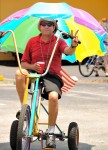 Bicycle with an Umbrella at the Tour de Bar