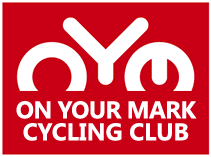 On Your Mark Cycling Club Logo